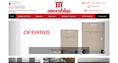 Desktop Screenshot of mecablas.com